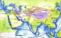 Великий Шелковый путь был проложен китайскими купцами во II в. до н.э. и оставался важнейшим маршрутом между Европой и Дальним Востоком до эпохи Возрождения.