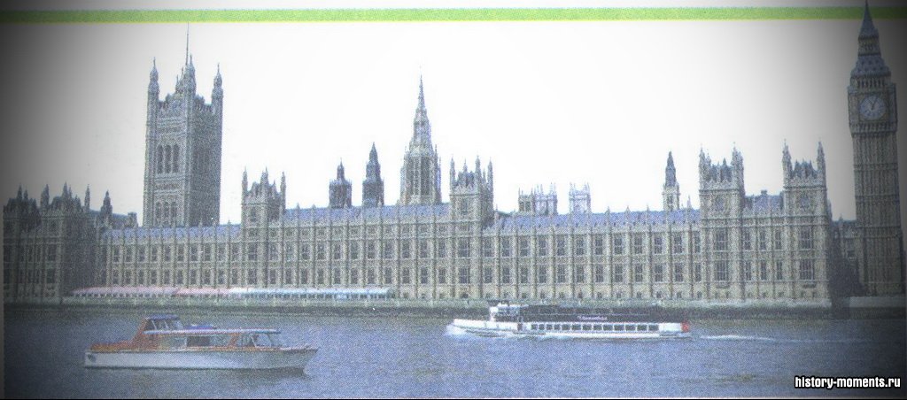 Комплекс зданий Парламента в Лондоне -столице Соединенного Королевства Великобритании и Северной Ирландии. Здесь также размещается правительство страны.