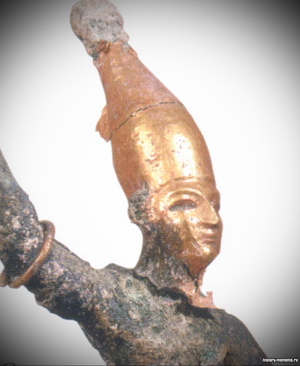 Бронзовая статуэтка Ваала, одного из главных хананейских богов.