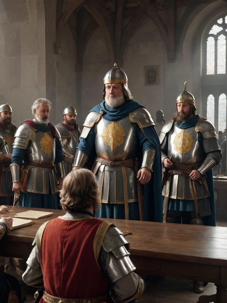 Быт и нравы при дворе Карла Великого.