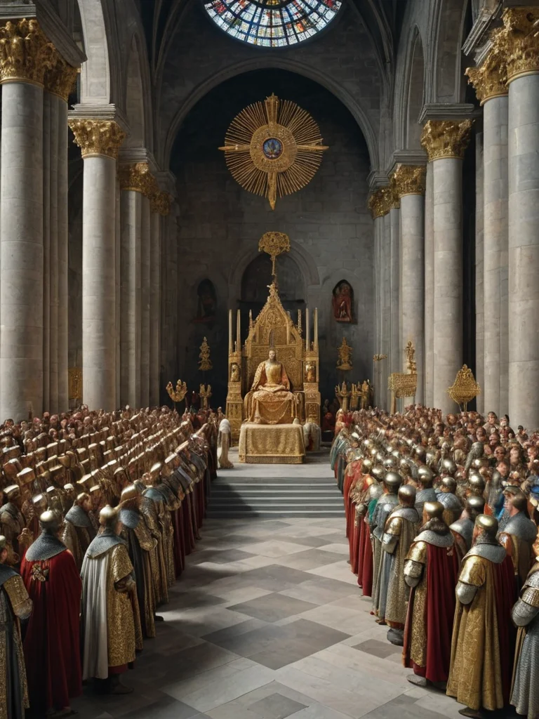 Быт и нравы при дворе Карла Великого.