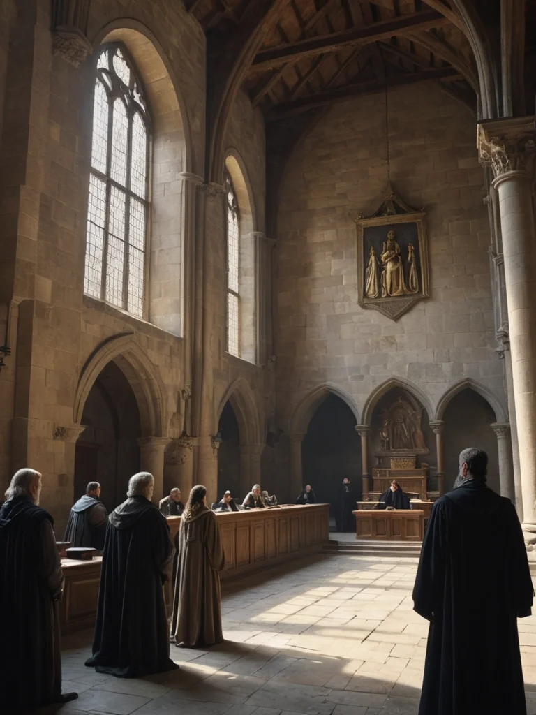 Как работали средневековые суды: от