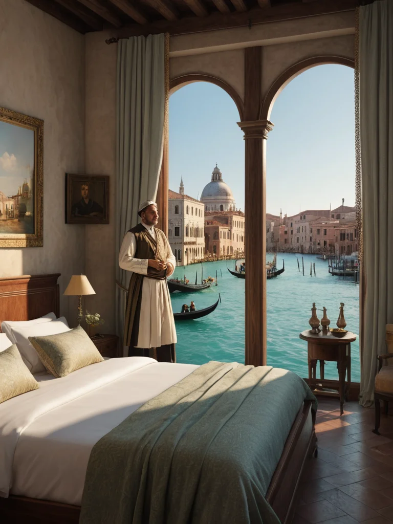 Как выглядел типичный день венецианского купца.