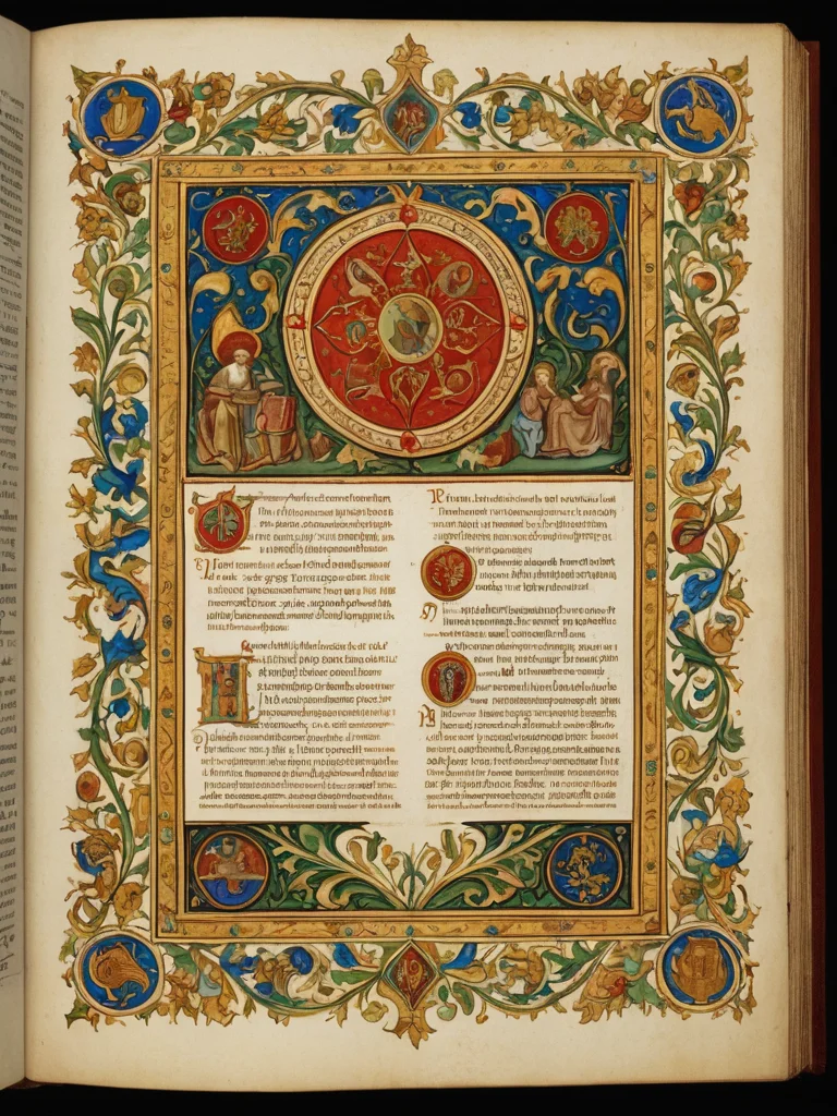 Как выглядела средневековая книга до изобретения книгопечатания.