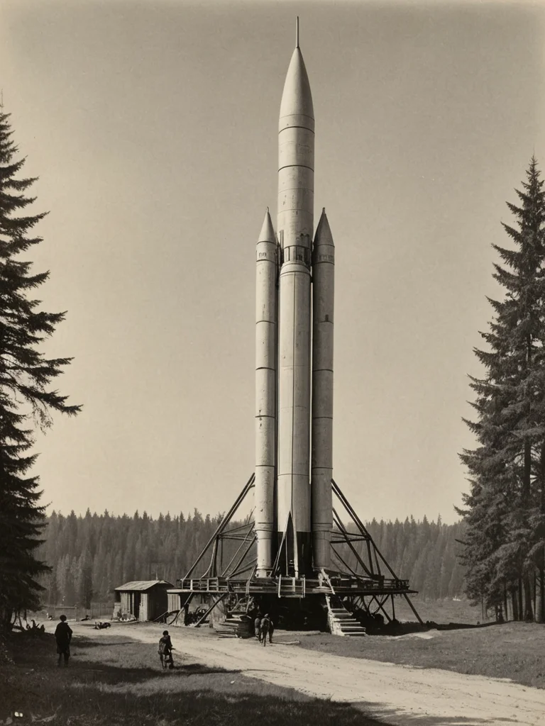 Космическая ракета: от Циолковского и фон Брауна до SpaceX.