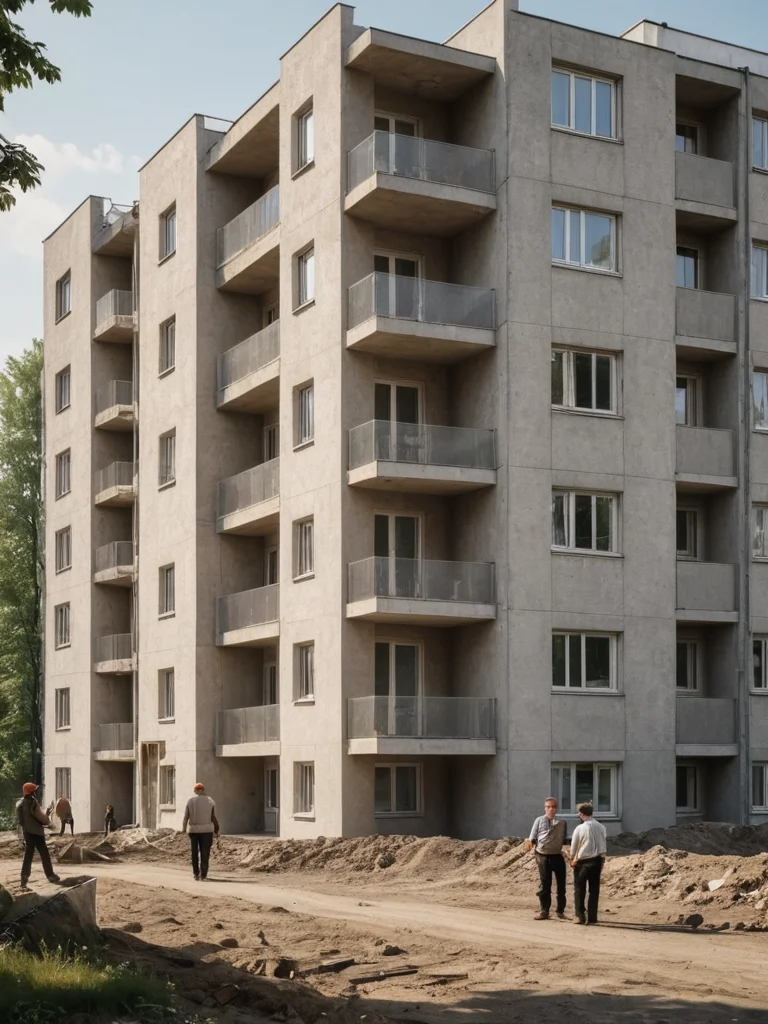 Послевоенный быт в СССР: от коммуналок до хрущевок.