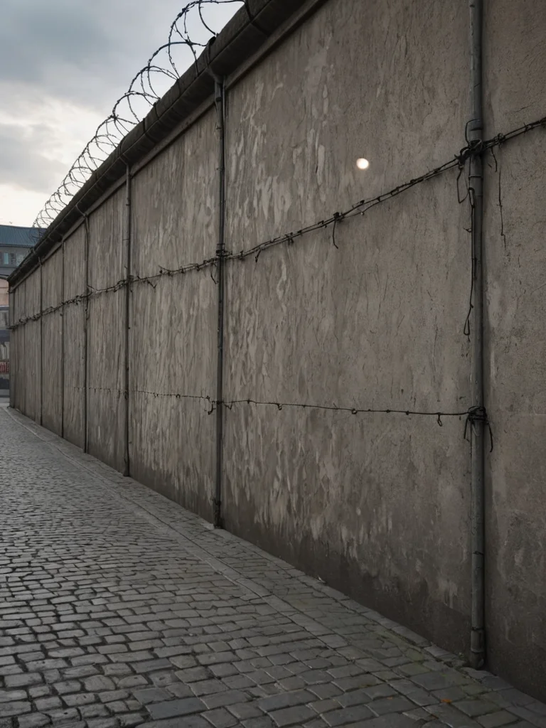La vie à Berlin divisé pendant la Guerre Froide.
