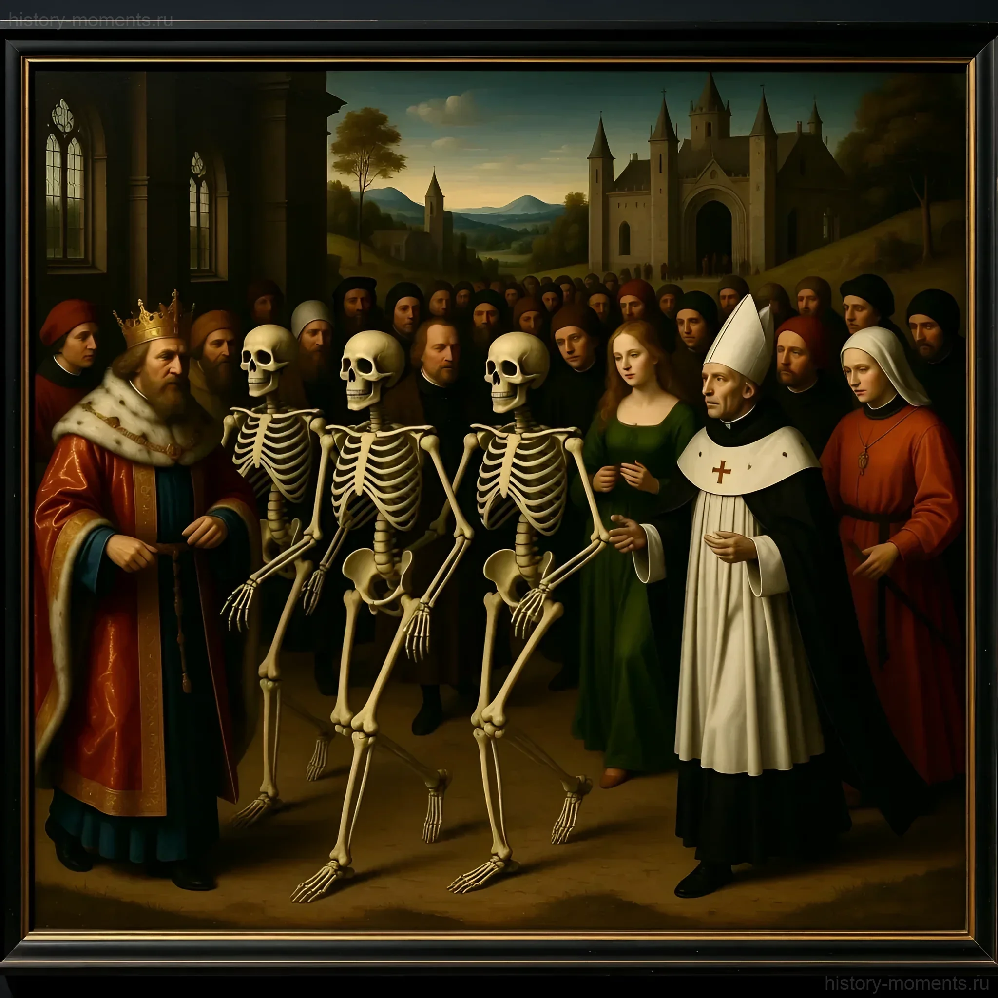 Средневековая картина 